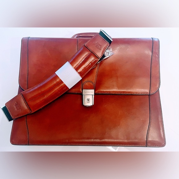 Bosca Double Gusset Briefcase - Picture 2 of 10